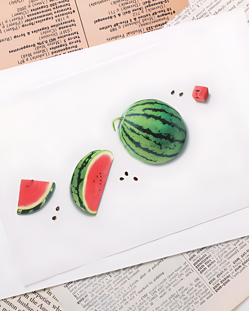 Appree Fruit Sticker Watermelon - Office Supplies