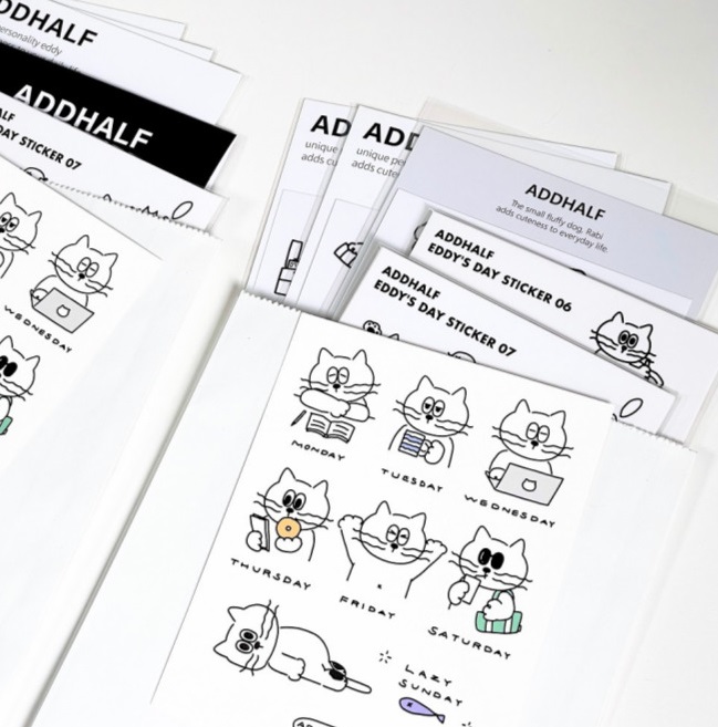 ADDHALF Sticker Random Pack - Office Supplies - View 1