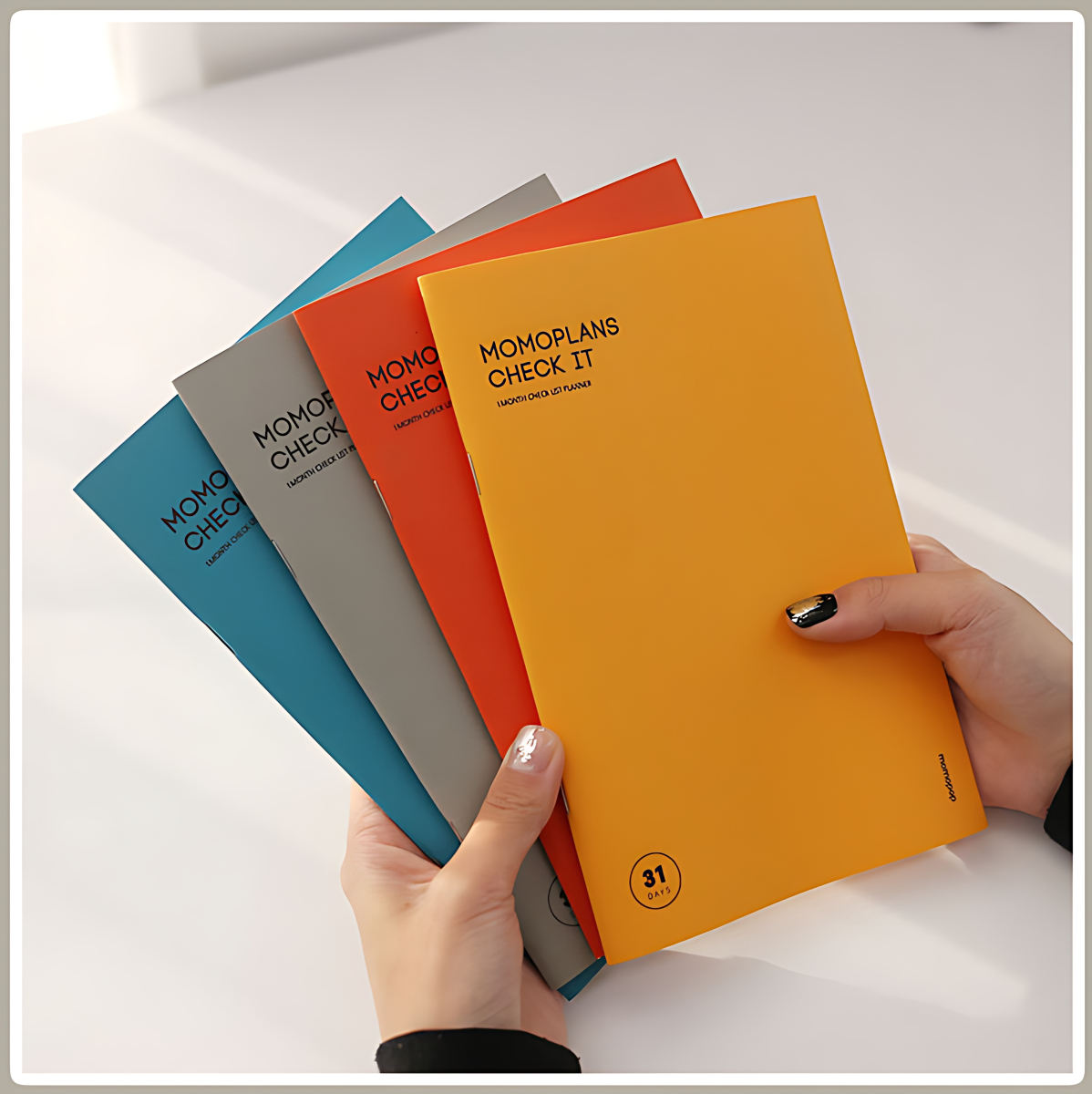 momopop Monthly Check It Binder Planner - Office Supplies - View 1