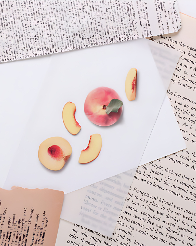 Appree Fruit Sticker Peach - Office Supplies - View 1