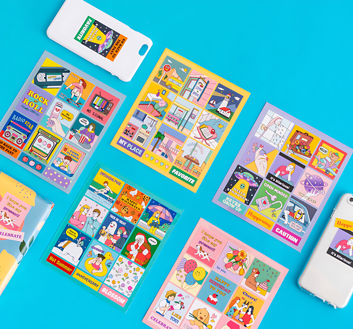 ARDIUM Square Point Sticker - Office Supplies