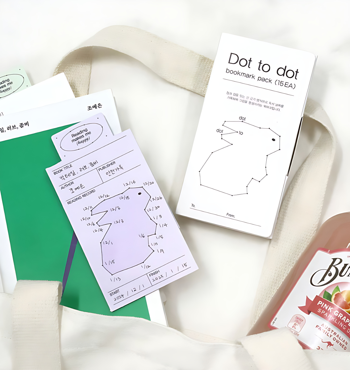Be on D Dot to Dot Bookmark Pack 15sheet Set - Bookmarks