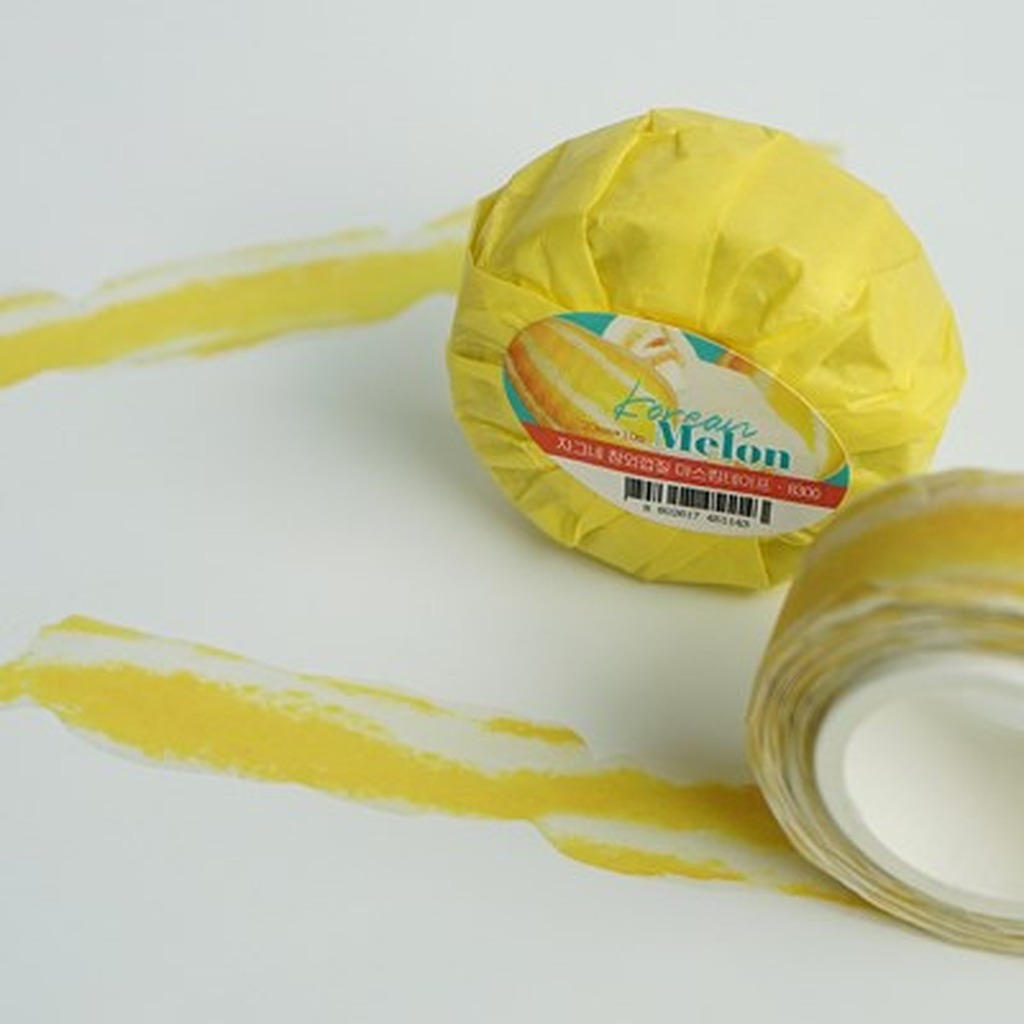 ZAGNE Korean Melon Peel Masking Tape - Washi Tape