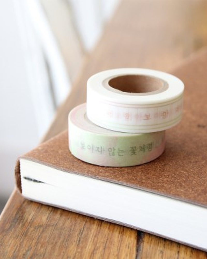 Nataejoo Wildflower Masking Tape - K-Souvenir