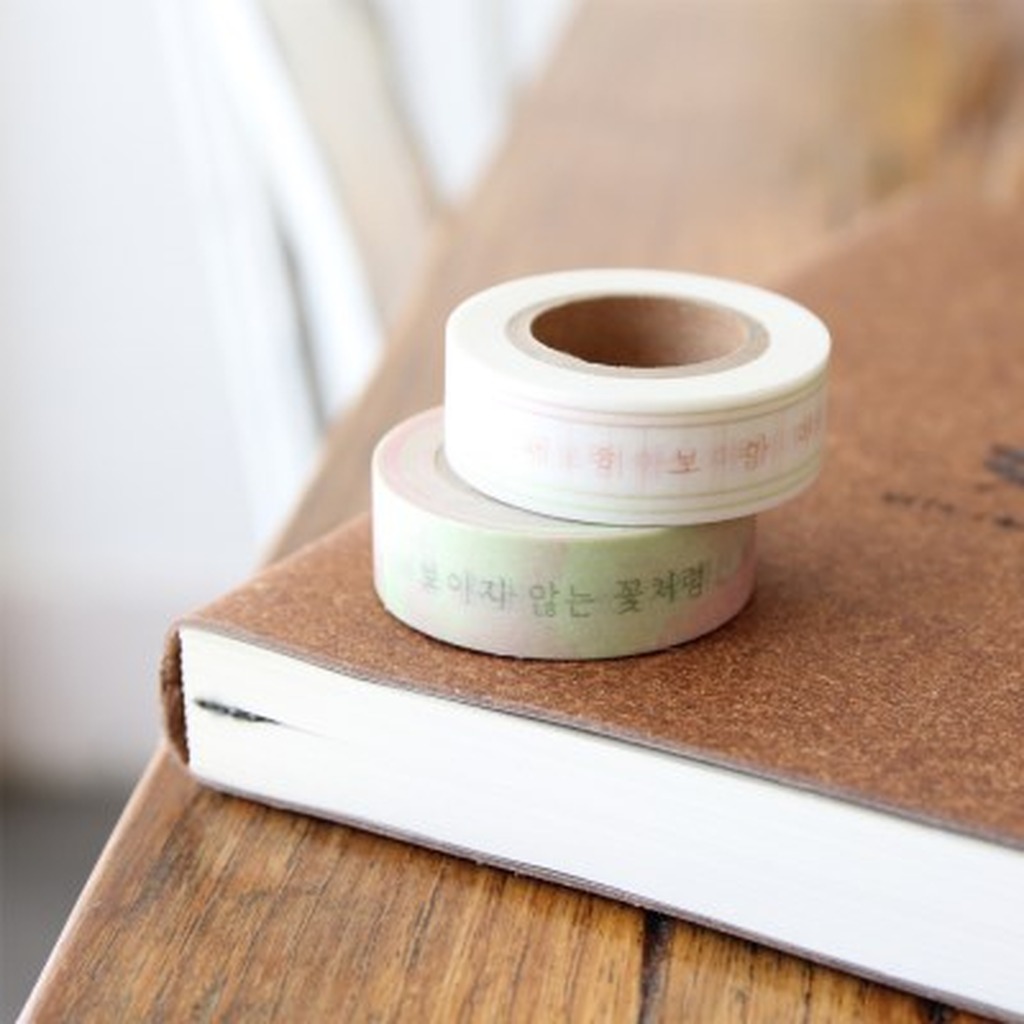 Nataejoo Wildflower Masking Tape - K-Souvenir