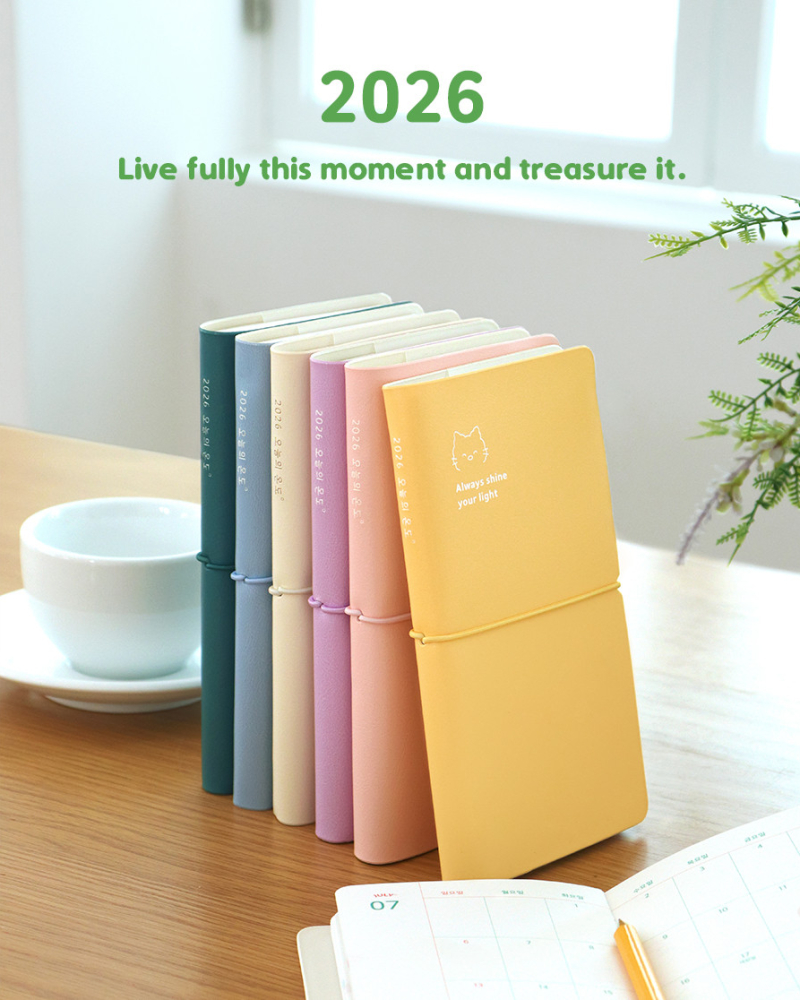 INDIGO 2026 The Temperature of The Day Slim Weekly Diary - Office Supplies