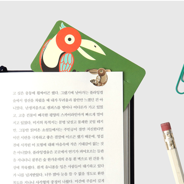 BOOKFRIENDS Bookmark Jungle Adventure 4-Piece Set - Bookmarks