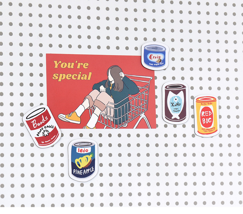 MONOLIKE Grocery Magnet B - Home & Living