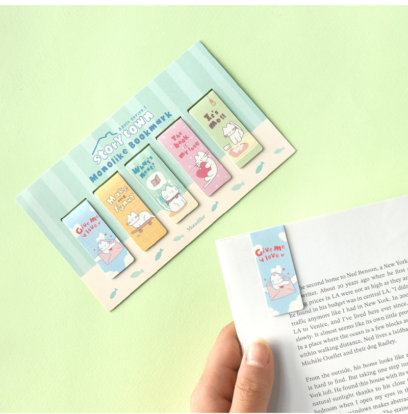 MONOLIKE Magnetic Bookmark – Story Town Azzle Series 1 - Bookmarks