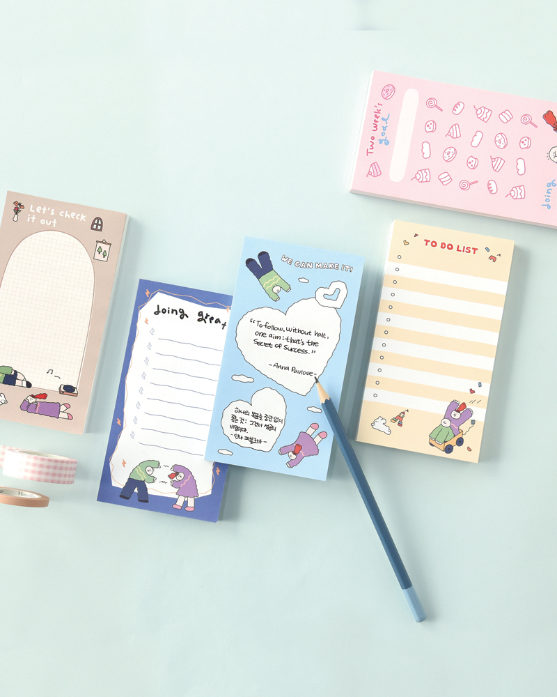 MONOLIKE Memo Pad Olly Molly Weekend - Memo Pads & Sticky Notes - View 1