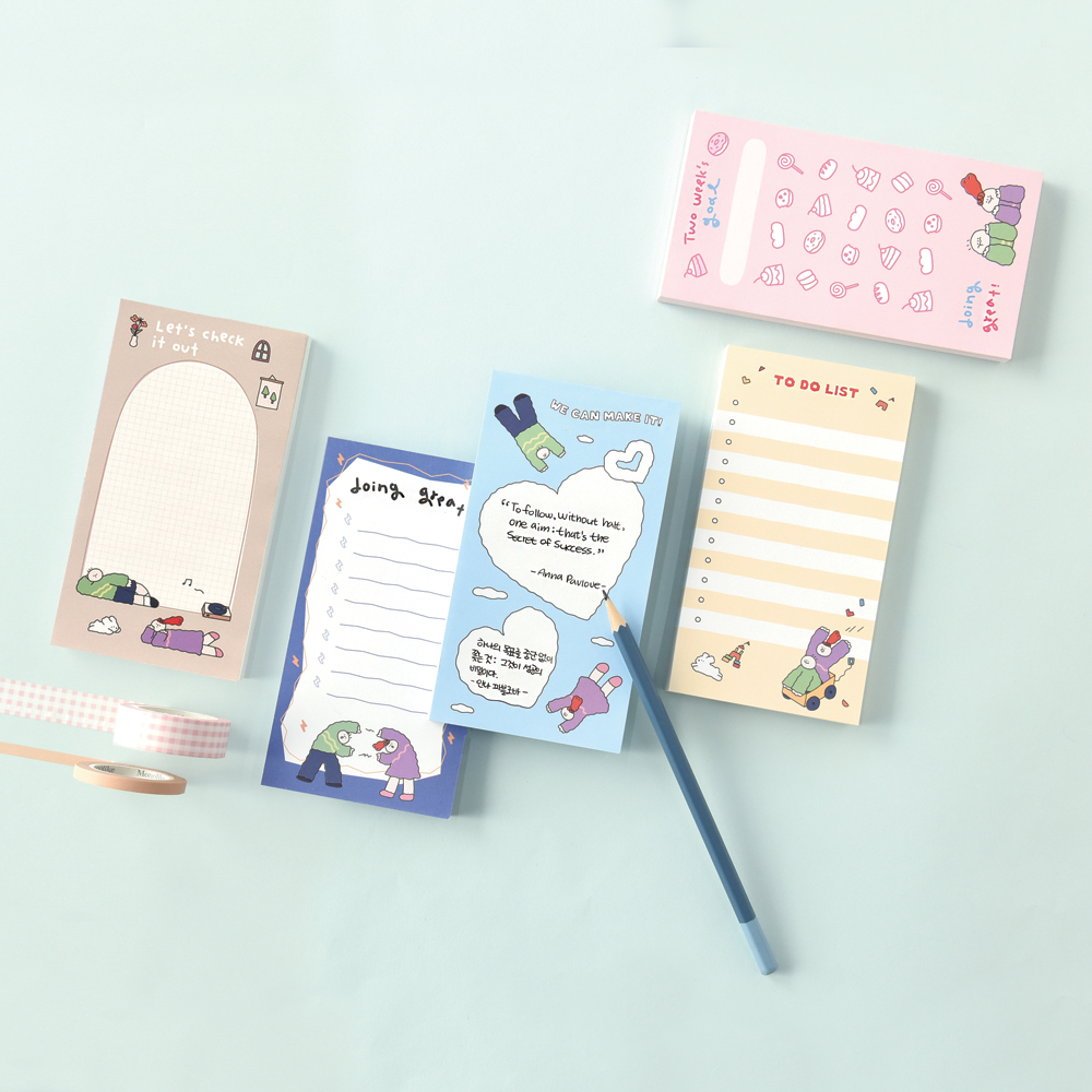 MONOLIKE Memo Pad Olly Molly Weekend - Memo Pads & Sticky Notes - View 1