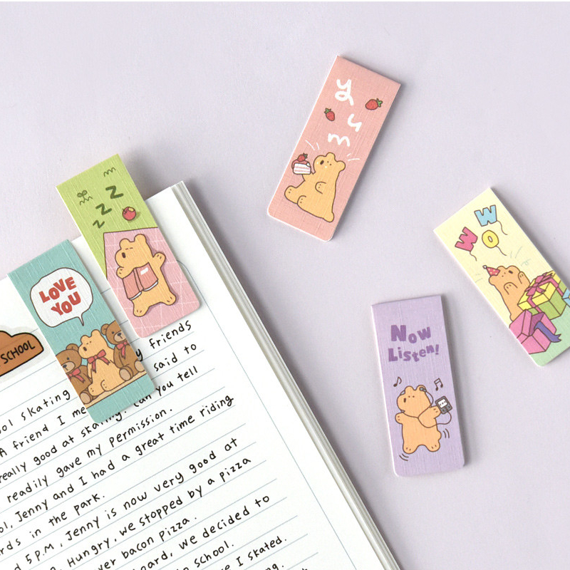 MONOLIKE Magnetic Bookmark – Story Town Momo Series.1 - Bookmarks