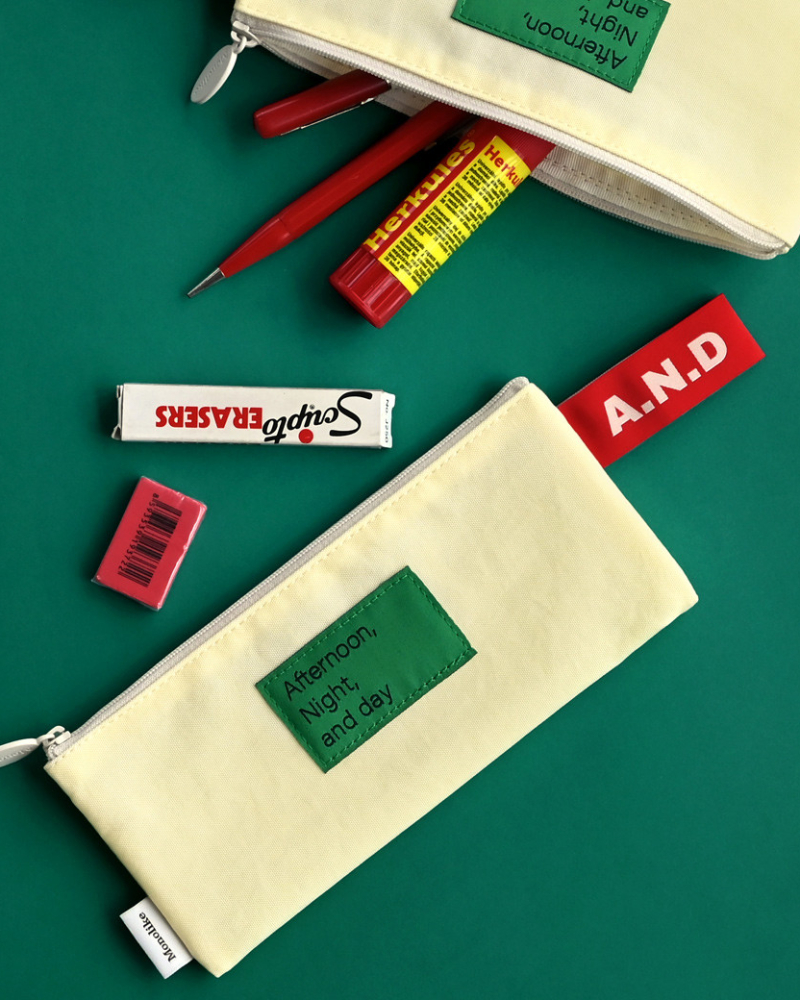 MONOLIKE Afternoon Night and Day Flat Pencil Case - Bags & Wallets - View 1