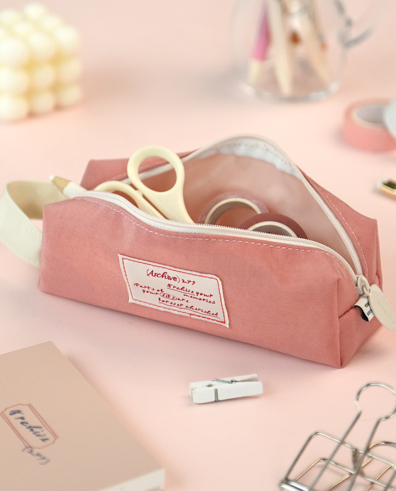 MONOLIKE Archive 247 Block Pencil Case - Bags & Wallets