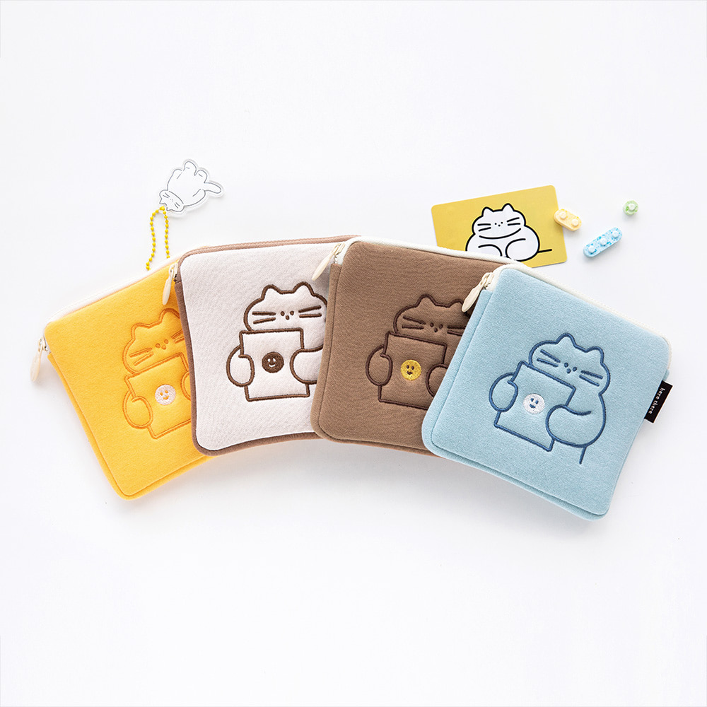 LIVEWORK Here There Square Pouch - Bags & Wallets