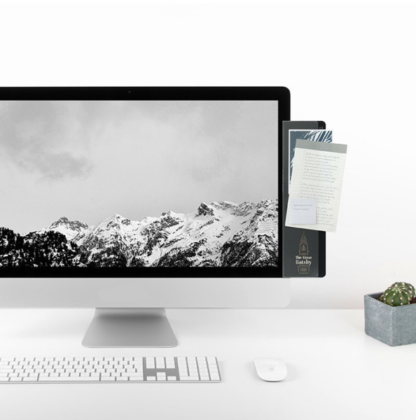 BOOKFRIENDS Monitor Pocket Memo Board - Computer Accessories