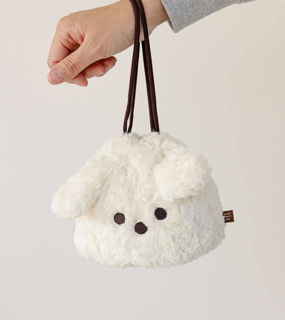 LIVEWORK Coi Puppy String Pouch - Bags & Wallets - View 1