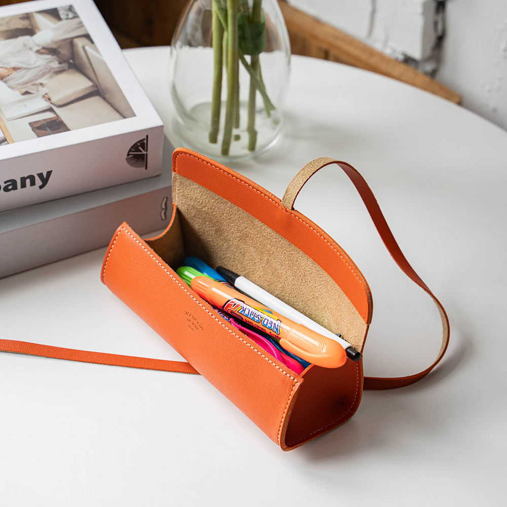 NRAW Vachetta Factory Triangle Pencil Pouch - Bags & Wallets - View 1