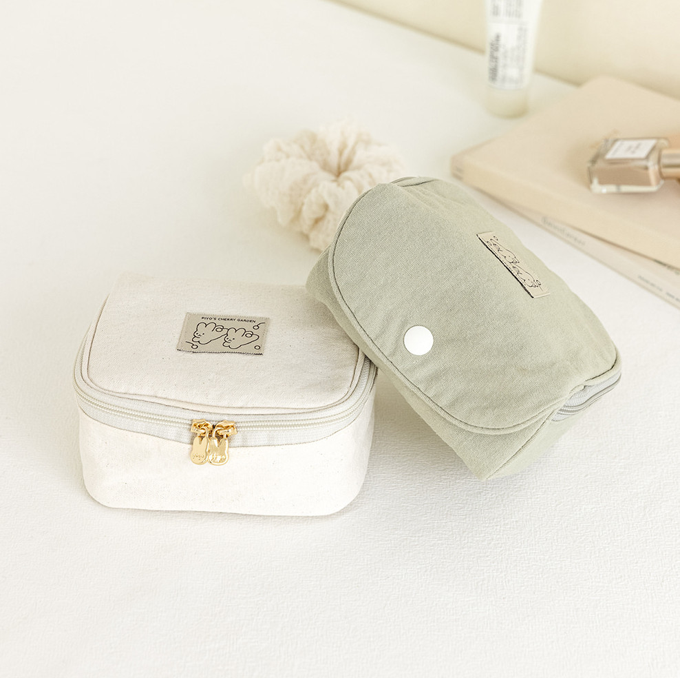 LIVEWORK Piyo Snap Makeup Pouch - Bags & Wallets - View 1