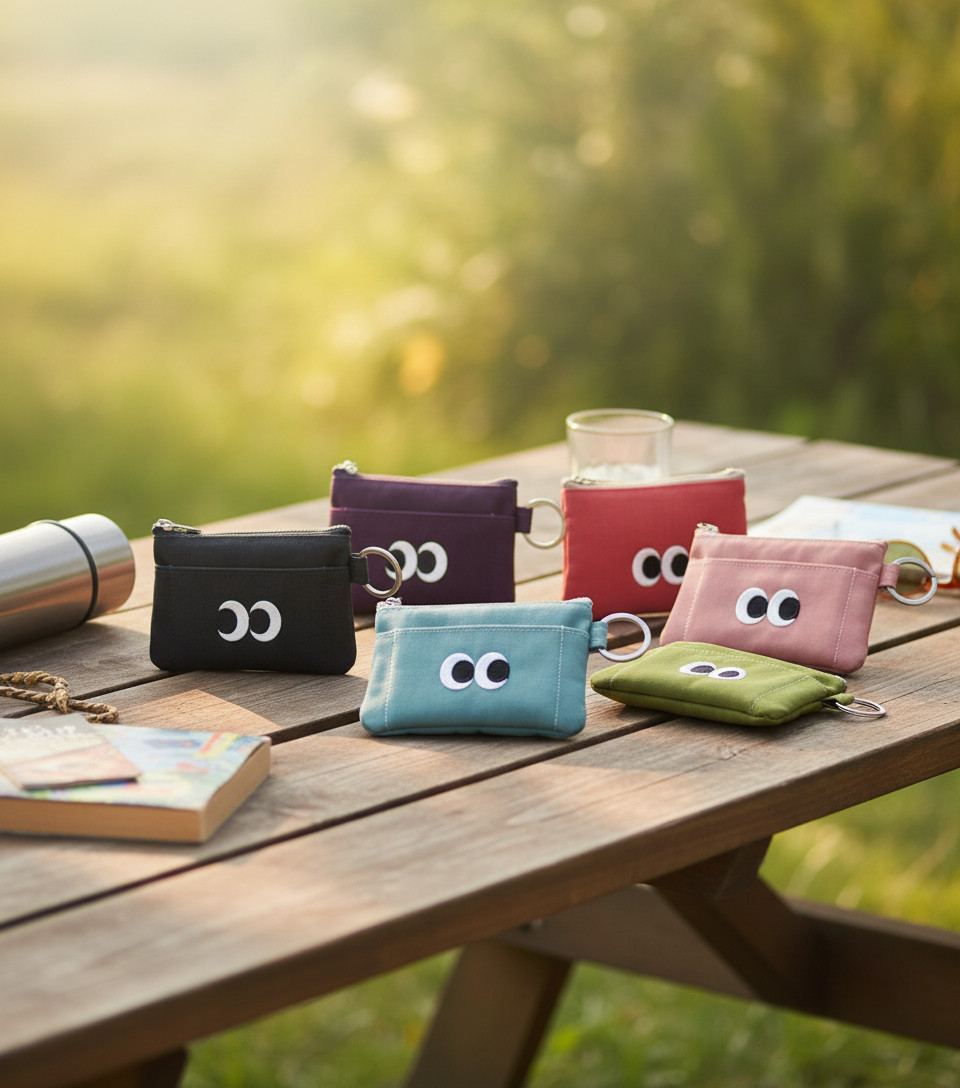 LIVEWORK Som Som Stitch Keyring Case ver.2 - Bags & Wallets - View 1