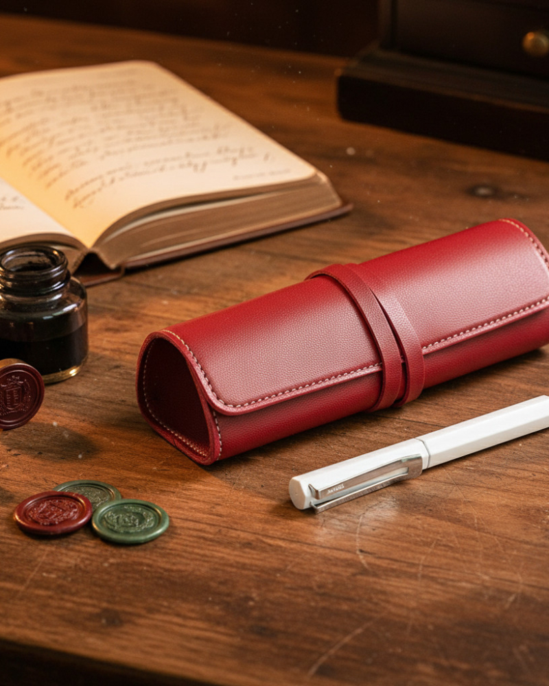 NRAW Vachetta Factory Triangle Pencil Pouch - Bags & Wallets