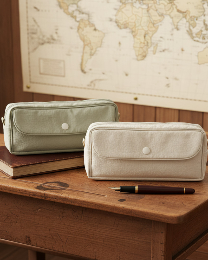 LIVEWORK Piyo Snap Big Pencil Pouch - Bags & Wallets