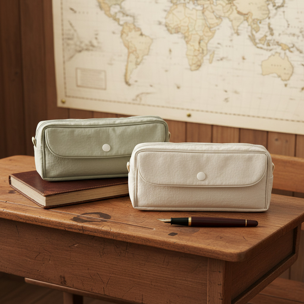 LIVEWORK Piyo Snap Big Pencil Pouch - Bags & Wallets