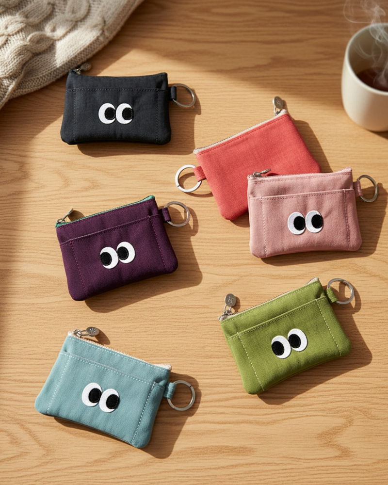 LIVEWORK Som Som Stitch Keyring Case ver.2 - Bags & Wallets