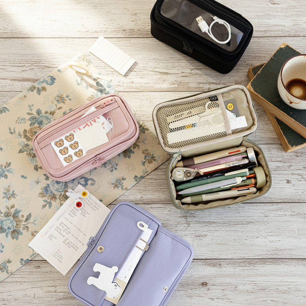 LIVEWORK Momossi Window Carrier Pencil Case v.2 - Bags & Wallets