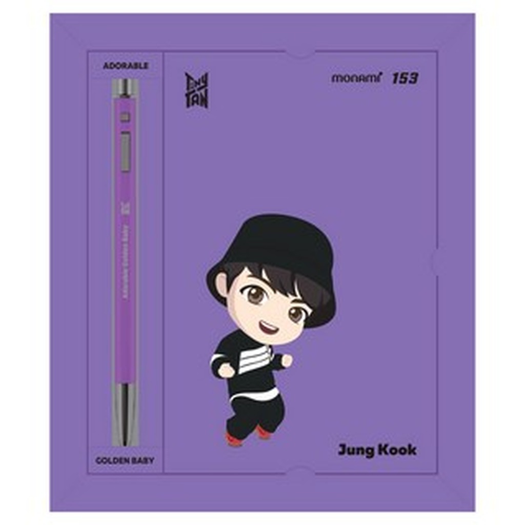 Monami TinyTAN 153 ID Notebook Set - Jung Kook - Notebooks