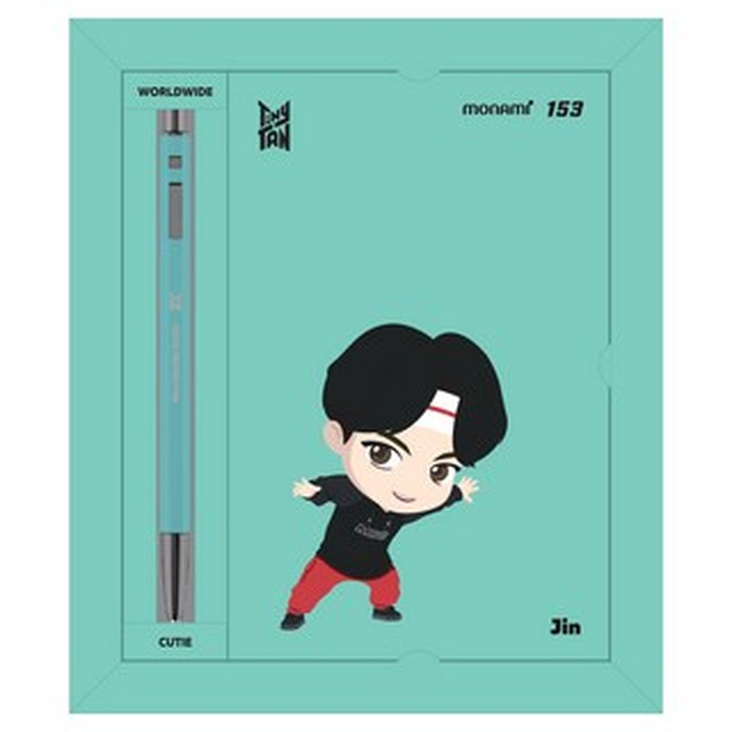 Monami TinyTAN 153 ID Notebook Set - Jin - Notebooks