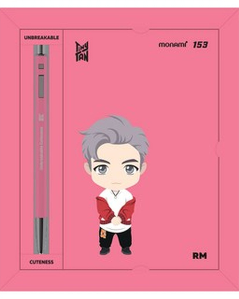 Monami TinyTAN 153 ID Notebook Set - RM - Notebooks