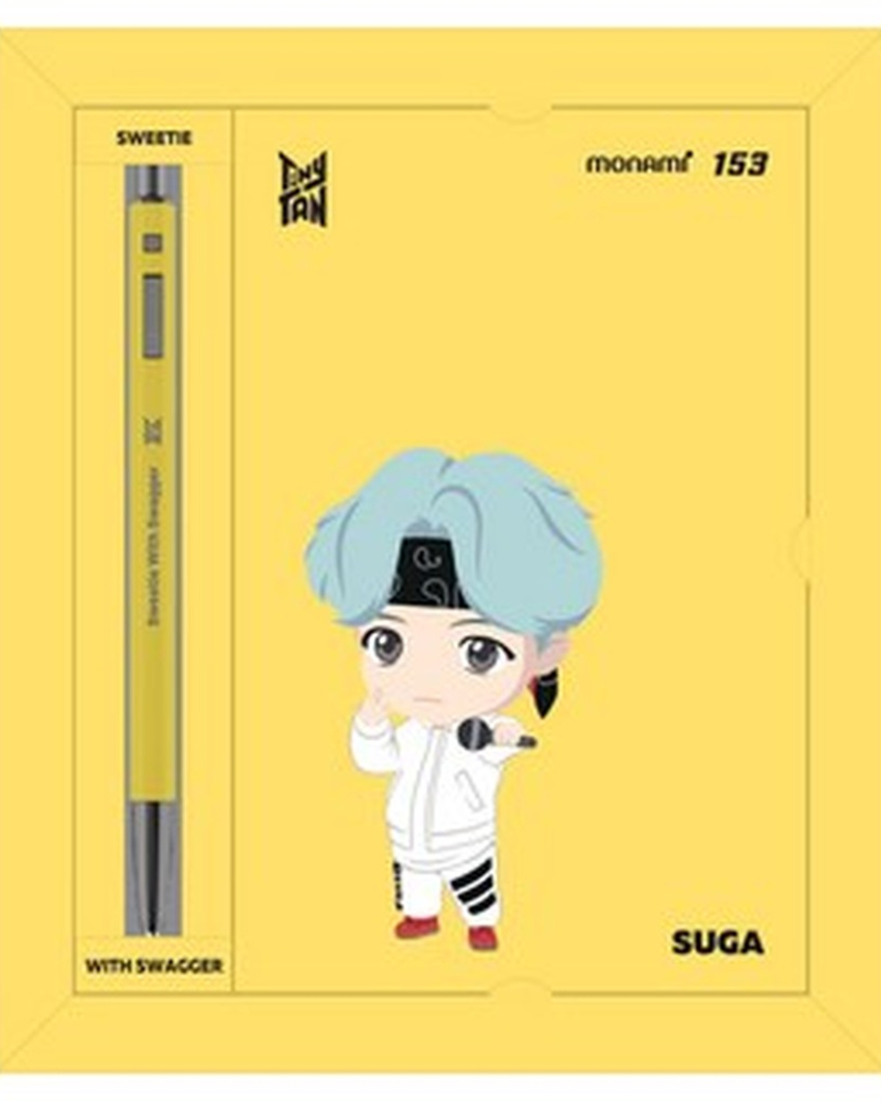 Monami TinyTAN 153 ID Notebook Set - Suga - Notebooks