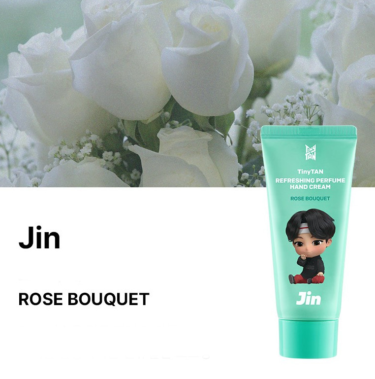 Monami TinyTAN Perfume Hand Cream – Jin (Rose Bouquet) - etc - View 1