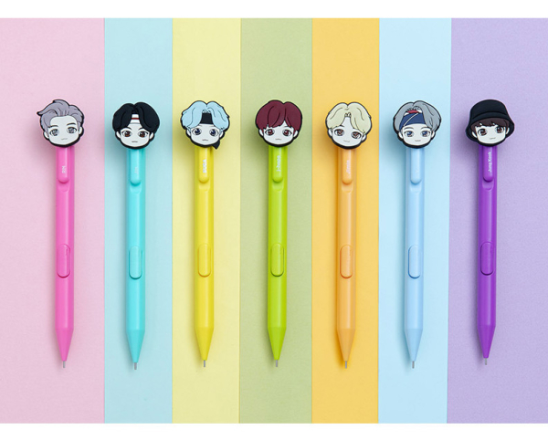 Monami TinyTAN Figure Mechanical Pencil - Office Supplies