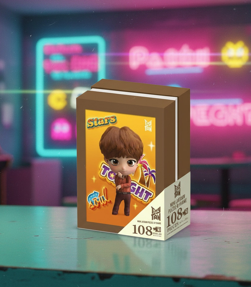 BTS TinyTAN Framed Jigsaw Puzzle 108pcs – Jin - etc - View 1