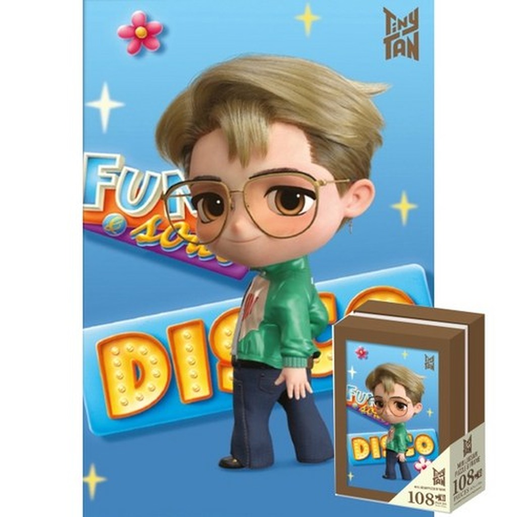 BTS TinyTAN Framed Jigsaw Puzzle 108pcs – Jimin - etc