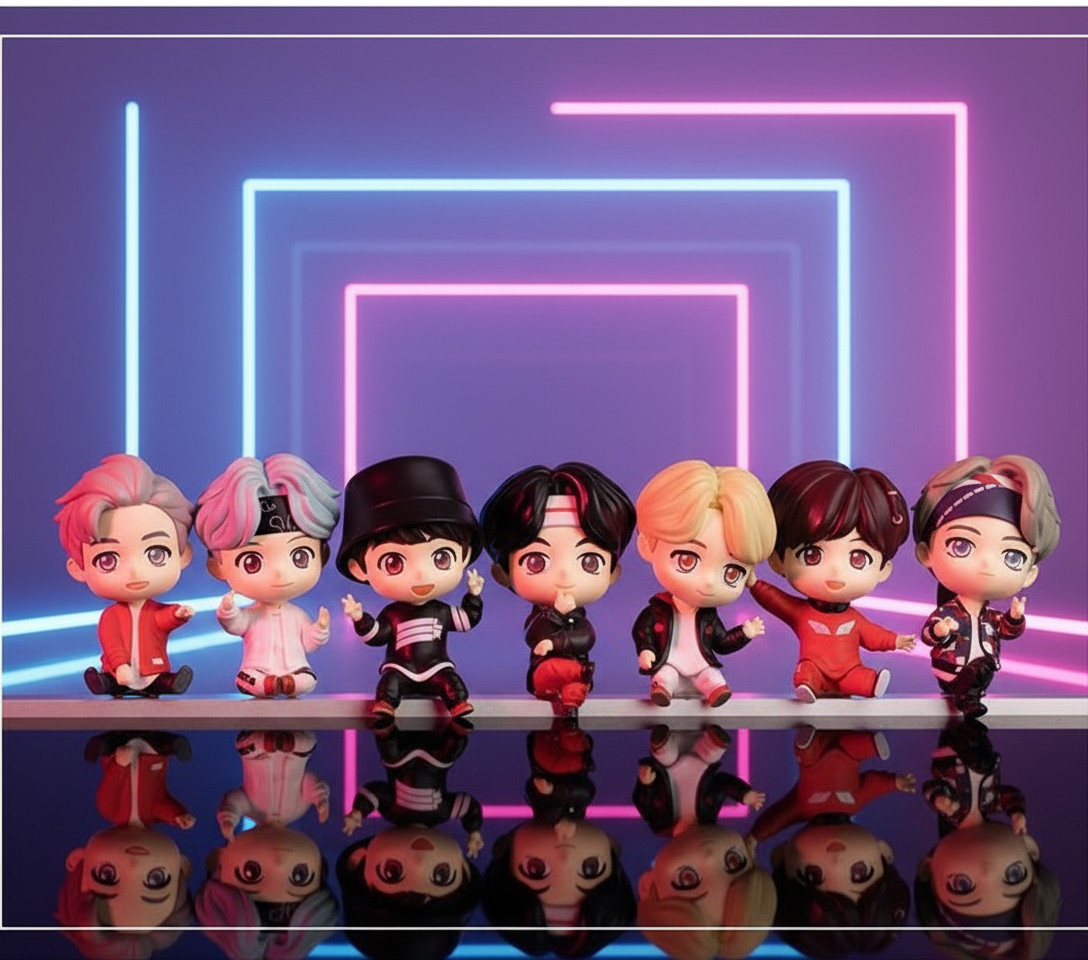 BTS TinyTAN Monitor Figure - etc