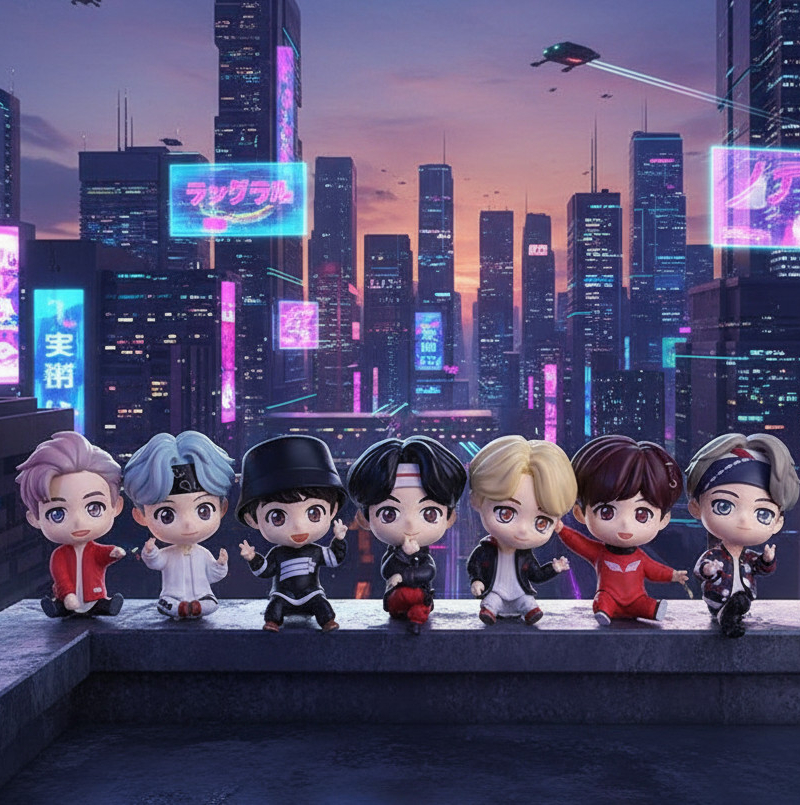 BTS TinyTAN Monitor Figure - etc - View 1