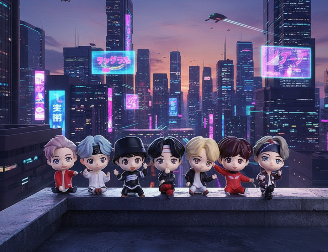 BTS TinyTAN Monitor Figure - etc - View 1