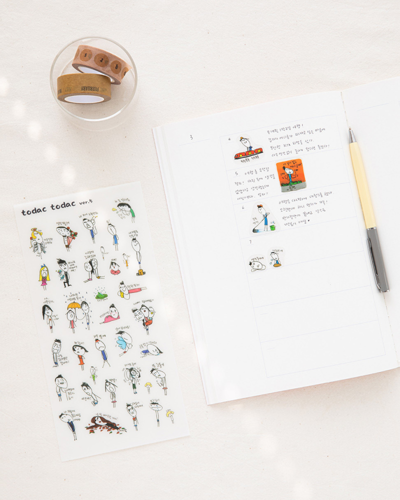 LIVEWORK Todac Todac Deco Sticker ver.5 - Office Supplies - View 1