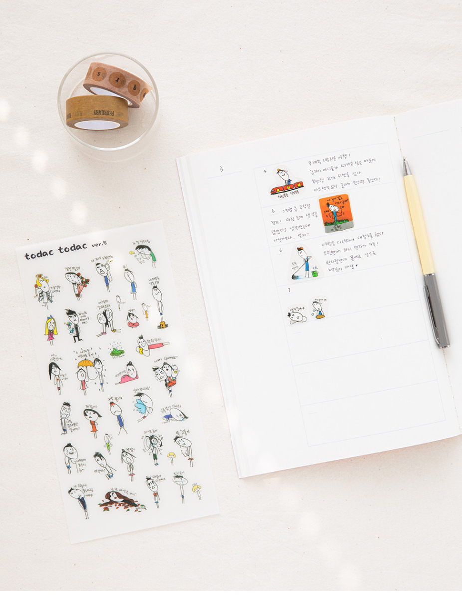 LIVEWORK Todac Todac Deco Sticker ver.5 - Office Supplies - View 1