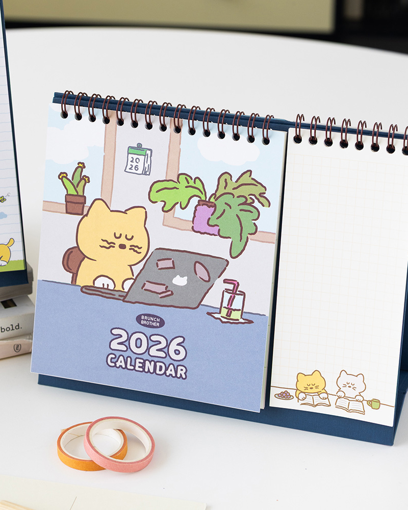 ROMANE Brunch Brother Desk Calendar - etc - View 1