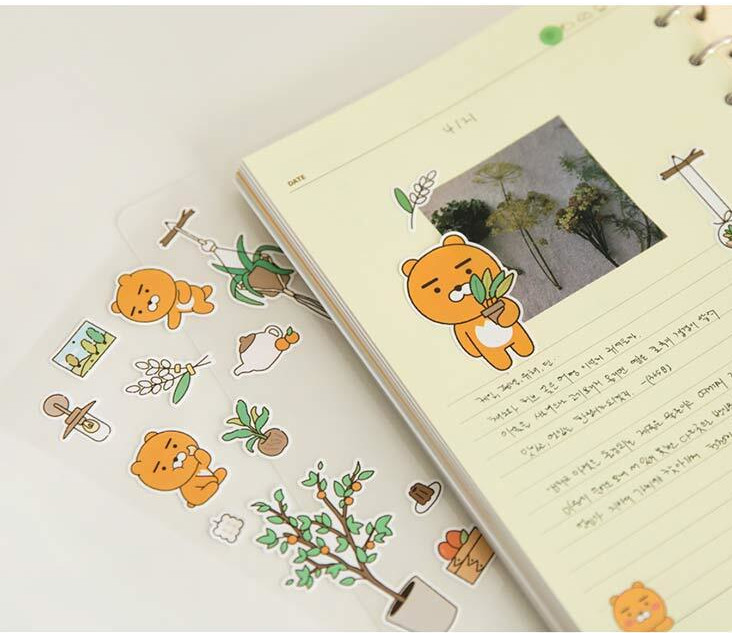 KAKAO FRIENDS Hello Today Removable Sticker Set - Office Supplies