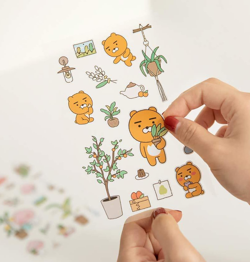 KAKAO FRIENDS Hello Today Removable Sticker Set - Office Supplies - View 1
