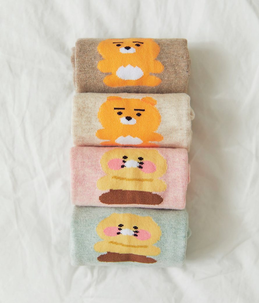 Alternative view of Kakao Friends Daily Socks Melange