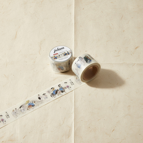 SINABRO THE SUP Hyewon Pungsokdo Washi Tape -Meeting