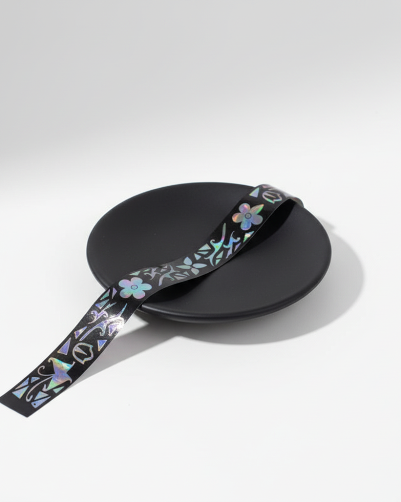 MEAHART Flower Mother-of-Pearl Masking Tape 1M - Washi Tape - View 1