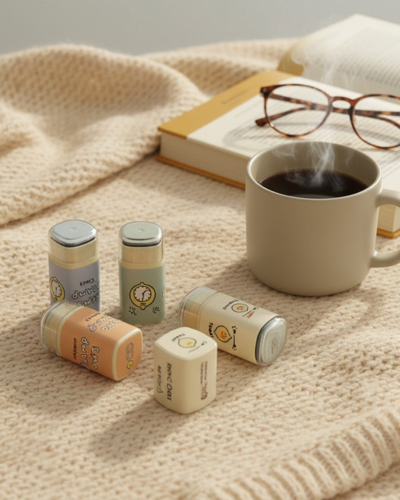 SECONDMORNING Triangle Stamp ver.2 - Office Supplies