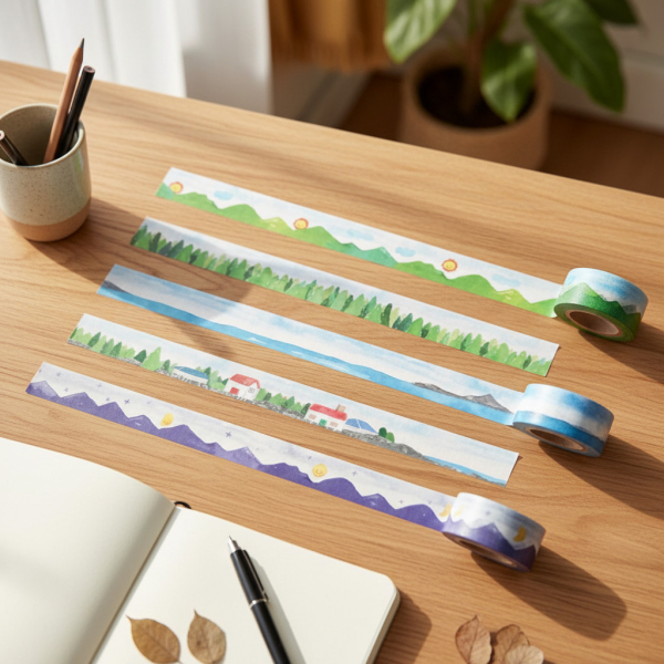 DALPAPER  Landscape Masking Tape 5type - Washi Tape
